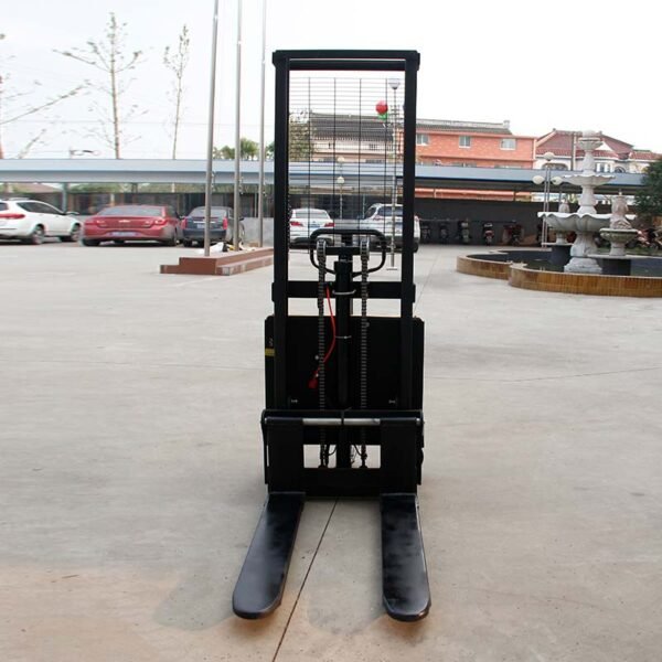 Semi-Electric Pallet Stacker Truck53 material handling equipment