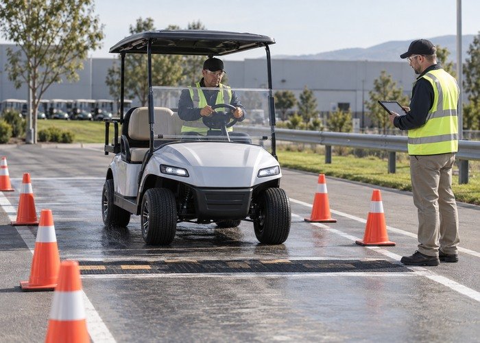 Pre-Shipment Inspection Checklist for Electric Golf Carts