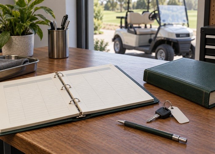 Building a Practical Electric Golf Cart Fleet Service Log