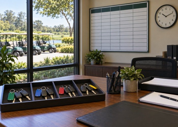 Planning Charging Rotations for a Multi-Shift Golf Cart Fleet