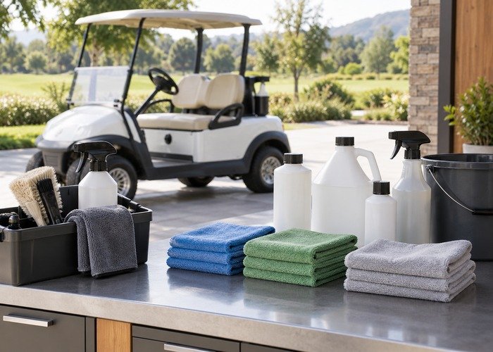 Building a Cleaning Plan for a Commercial Golf Cart Fleet